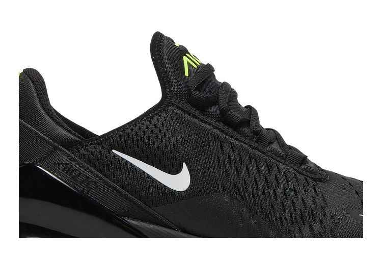 Nike Air Max 270 Black Neon - Nike Sneaker, Detailansicht 3