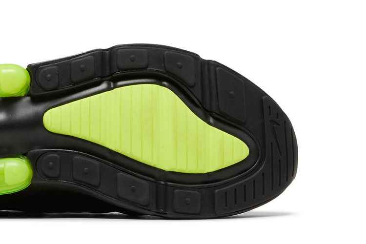 Nike Air Max 270 Black Neon - Nike Sneaker, Detailansicht 6