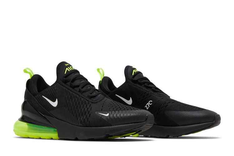 Nike Air Max 270 Black Neon - Nike Sneaker, Detailansicht 9