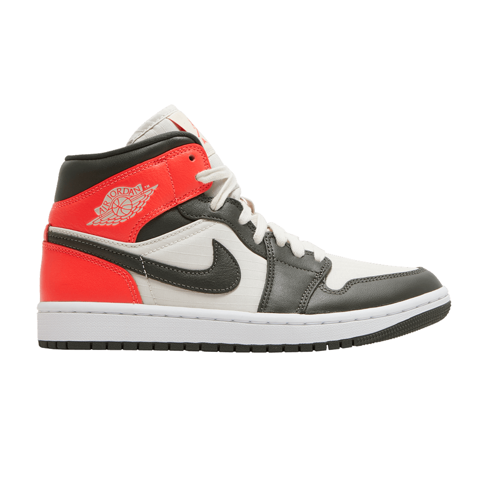 Air Jordan 1 Mid Light Orewood Brown - Air Jordan Sneaker