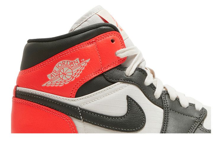 Air Jordan 1 Mid Light Orewood Brown - Air Jordan Sneaker, Detailansicht 3
