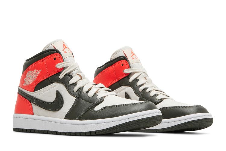 Air Jordan 1 Mid Light Orewood Brown - Air Jordan Sneaker, Detailansicht 9
