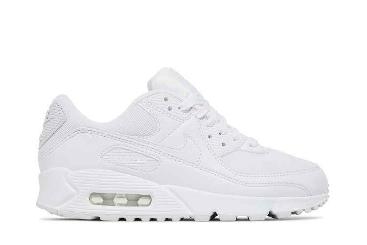 Nike Wmns Air Max 90 Triple White - Nike Sneaker, Detailansicht 2