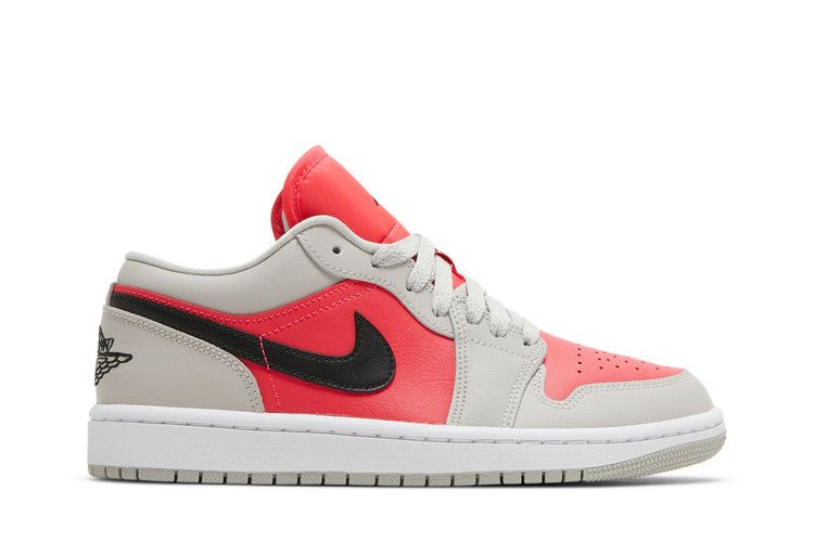 Air Jordan 1 Retro Low Light Iron Ore Siren Red