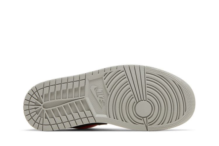 Air Jordan 1 Retro Low Light Iron Ore Siren Red - Air Jordan Sneaker, Detailansicht 5