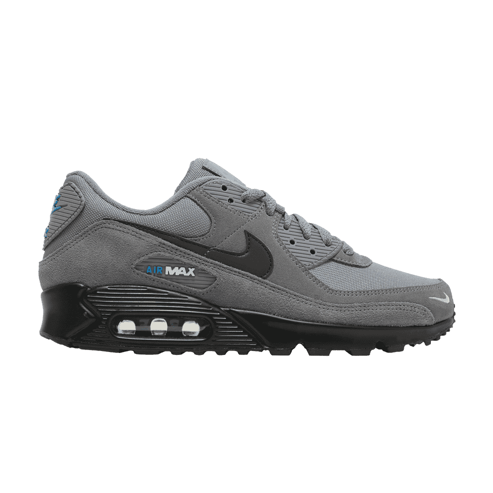 Nike Air Max 90 Smoke Grey Light Photo Blue - Nike Sneaker