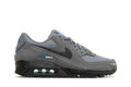 Nike Air Max 90 Smoke Grey Light Photo Blue - Nike Sneaker, Detailansicht 2