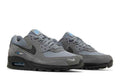 Nike Air Max 90 Smoke Grey Light Photo Blue - Nike Sneaker, Detailansicht 9