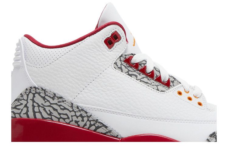 Air Jordan 3 Retro Cardinal Red - Air Jordan Sneaker, Detailansicht 3