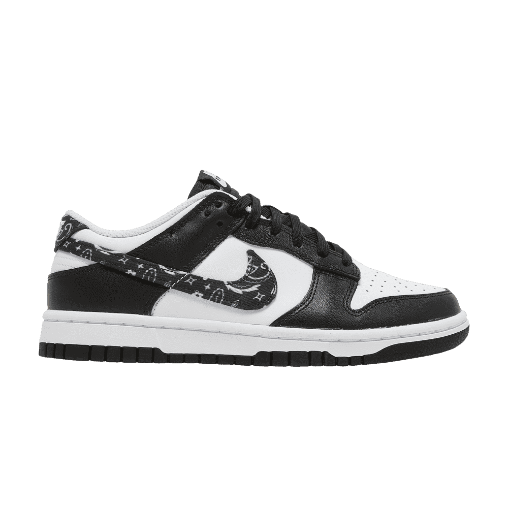 Nike Dunk Low Essential Paisley Pack Schwarz