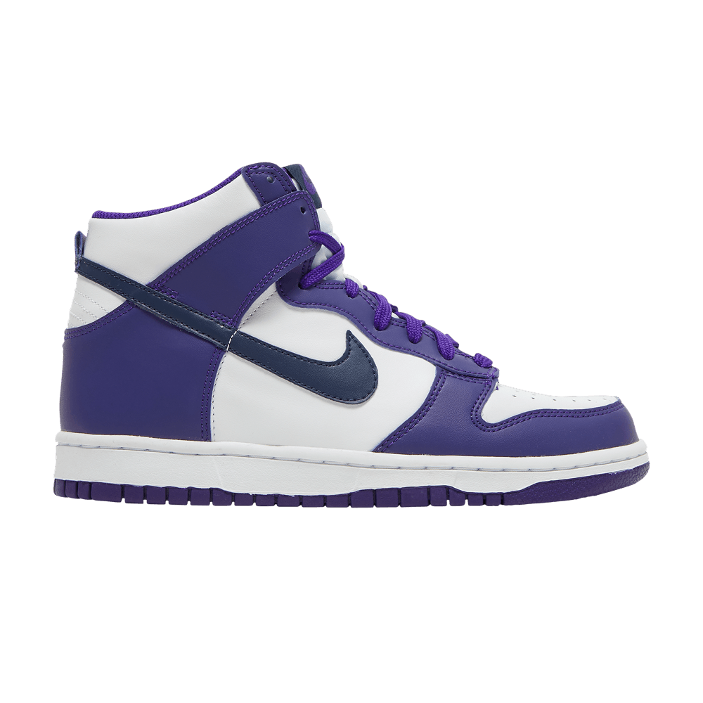 Nike Dunk High GS White Midnight Navy - Nike Sneaker