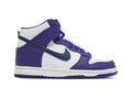 Nike Dunk High GS White Midnight Navy - Nike Sneaker, Detailansicht 3