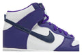 Nike Dunk High GS White Midnight Navy - Nike Sneaker, Detailansicht 4