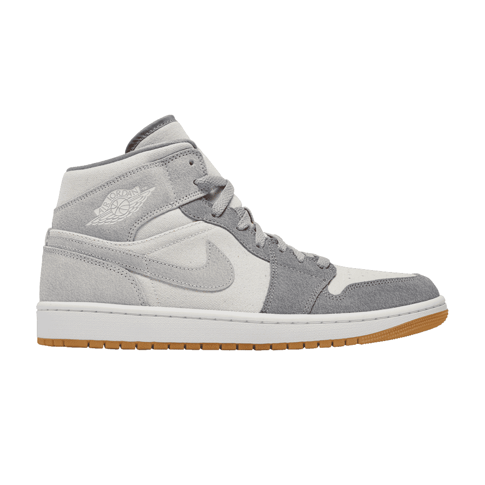 Air Jordan 1 Mid SE Lapte de nucă Gri particule