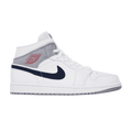 Air Jordan 1 Mid Paris White - Air Jordan Sneaker