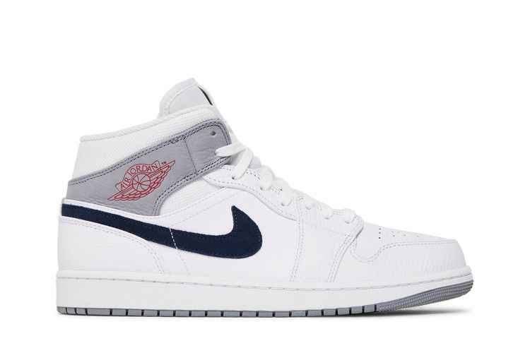 Air Jordan 1 Mid Paris White
