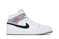 Air Jordan 1 Mid Paris White - Air Jordan Sneaker, Detailansicht 2