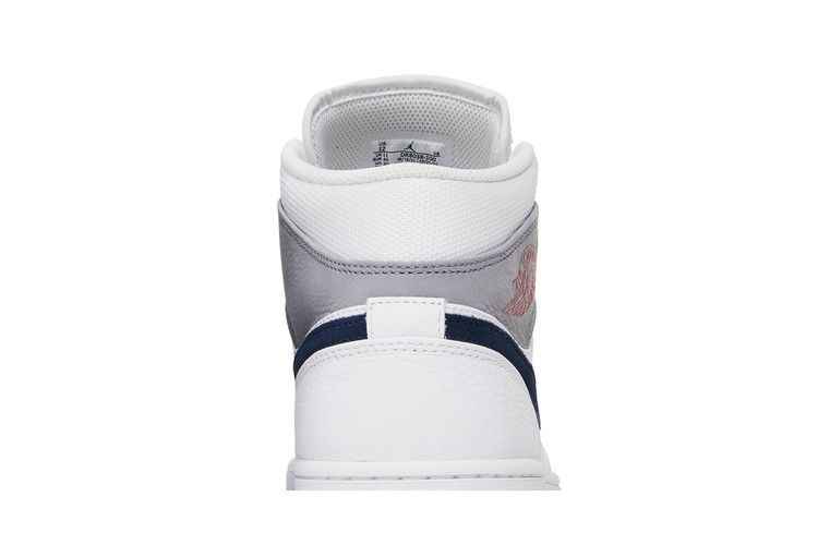 Air Jordan 1 Mid Paris White - Air Jordan Sneaker, Detailansicht 8