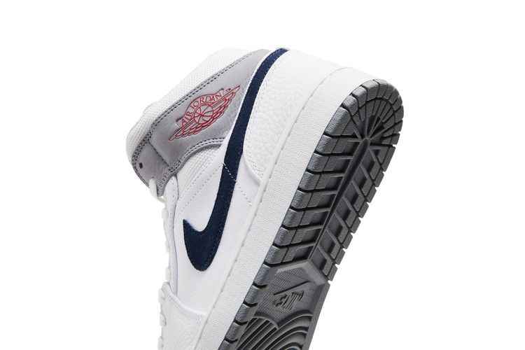 Air Jordan 1 Mid Paris White - Air Jordan Sneaker, Detailansicht 10