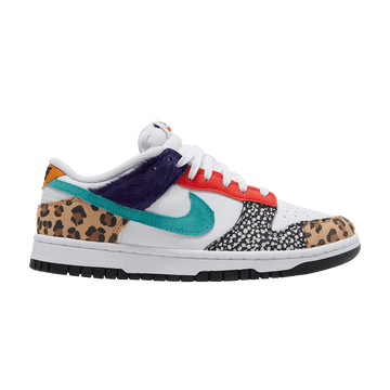 Nike Wmns Dunk Low SE Safari Mix - Nike Sneaker