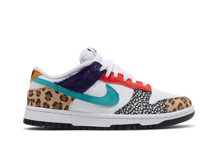 Nike Wmns Dunk Low SE Safari Mix - Nike Sneaker, Detailansicht 3