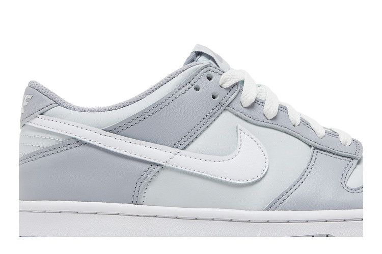 Nike Dunk Low GS Pure Platinum Wolf Grey - Nike Sneaker, Detailansicht 3
