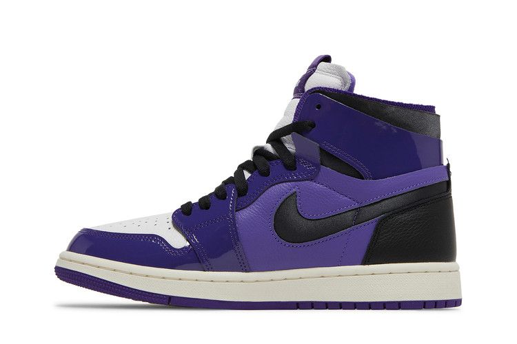 Air Jordan 1 High Zoom Air CMFT Purple Patent - Air Jordan Sneaker, Detailansicht 4