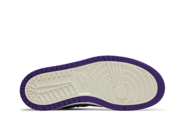 Air Jordan 1 High Zoom Air CMFT Purple Patent - Air Jordan Sneaker, Detailansicht 5