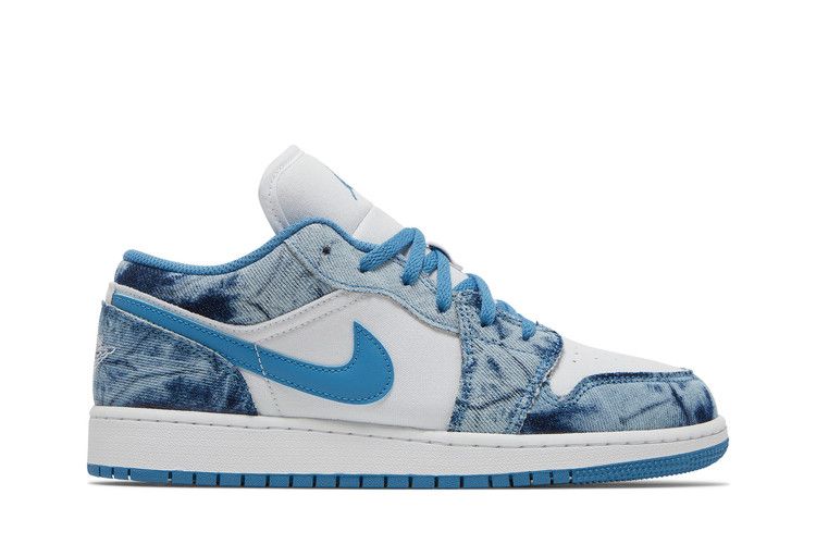 Air Jordan 1 Low GS Washed Denim