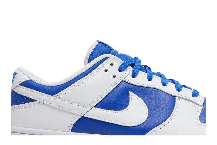 Nike Dunk Low Racer Blue White - Nike Sneaker, Detailansicht 3