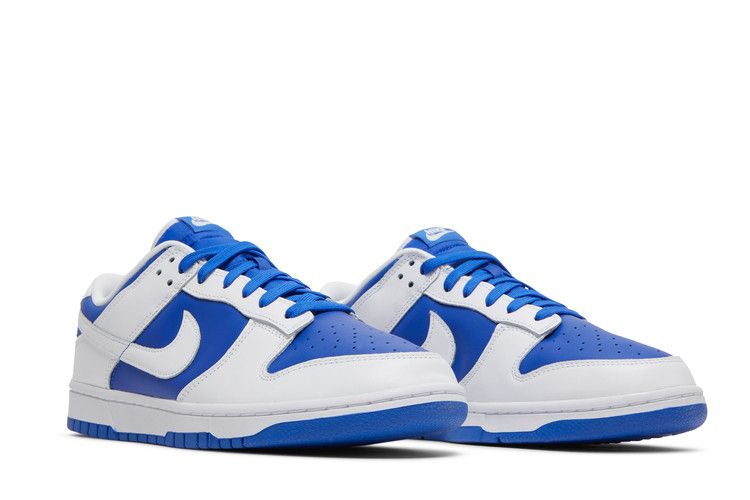 Nike Dunk Low Racer Blue White - Nike Sneaker, Detailansicht 9