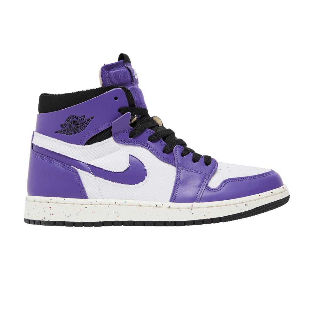 Air Jordan 1 High Zoom Comfort Crater Purple - Air Jordan Sneaker, Detailansicht 2