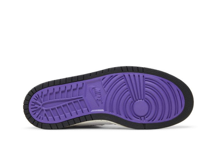 Air Jordan 1 High Zoom Comfort Crater Purple - Air Jordan Sneaker, Detailansicht 6