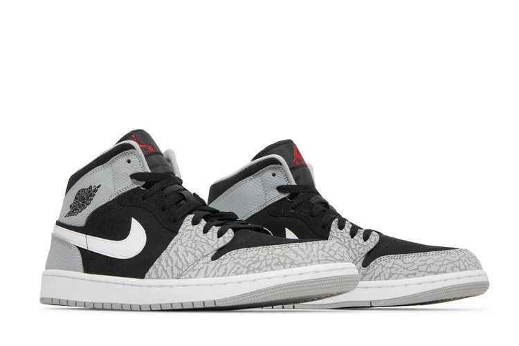 Air Jordan 1 Mid SE Elephant Print - Air Jordan Sneaker, Detailansicht 9