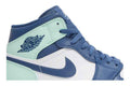 Air Jordan 1 Mid Mystic Navy Mint Foam - Air Jordan Sneaker, Detailansicht 3