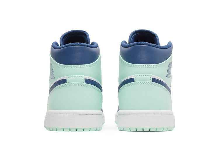 Air Jordan 1 Mid Mystic Navy Mint Foam - Air Jordan Sneaker, Detailansicht 7
