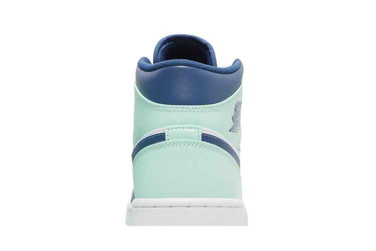 Air Jordan 1 Mid Mystic Navy Mint Foam - Air Jordan Sneaker, Detailansicht 8