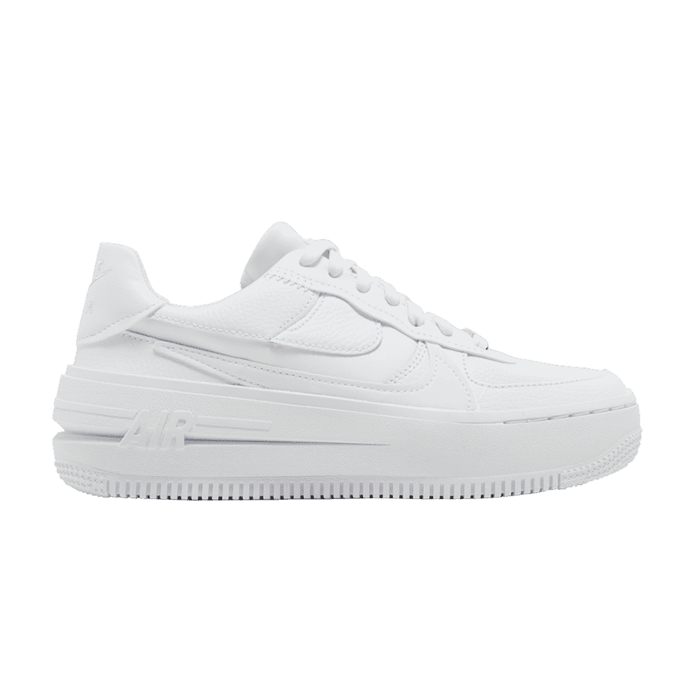 Nike Air Force 1 PLT.AF.ORM Triple White - Nike Sneaker
