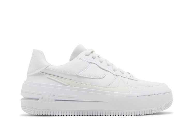 Nike Air Force 1 PLT.AF.ORM Triple White - Nike Sneaker, Detailansicht 2