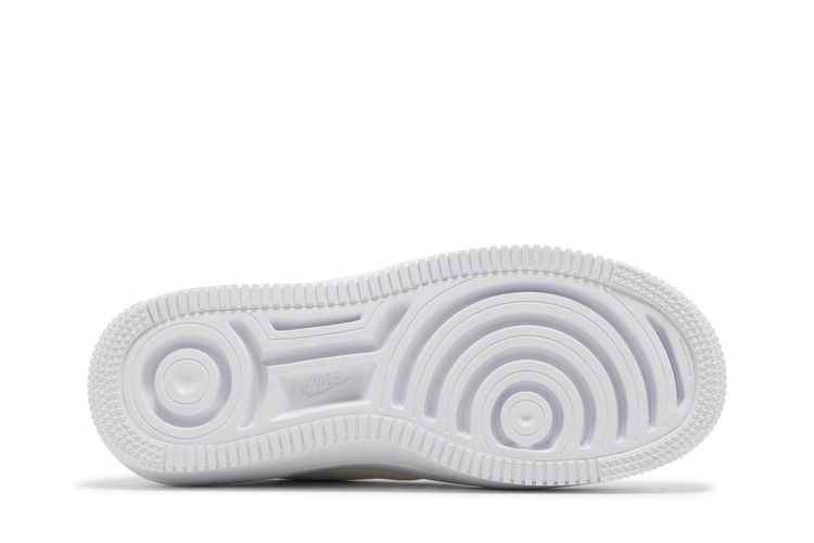 Nike Air Force 1 PLT.AF.ORM Triple White - Nike Sneaker, Detailansicht 5