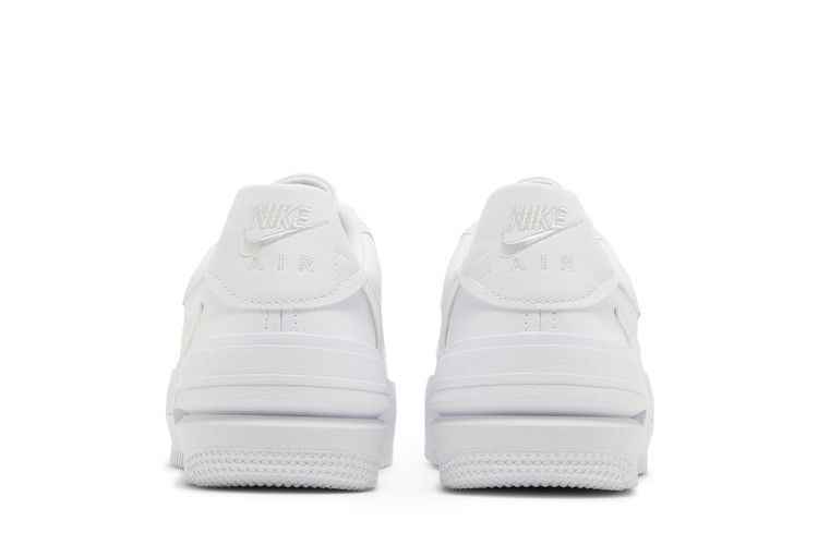 Nike Air Force 1 PLT.AF.ORM Triple White - Nike Sneaker, Detailansicht 7