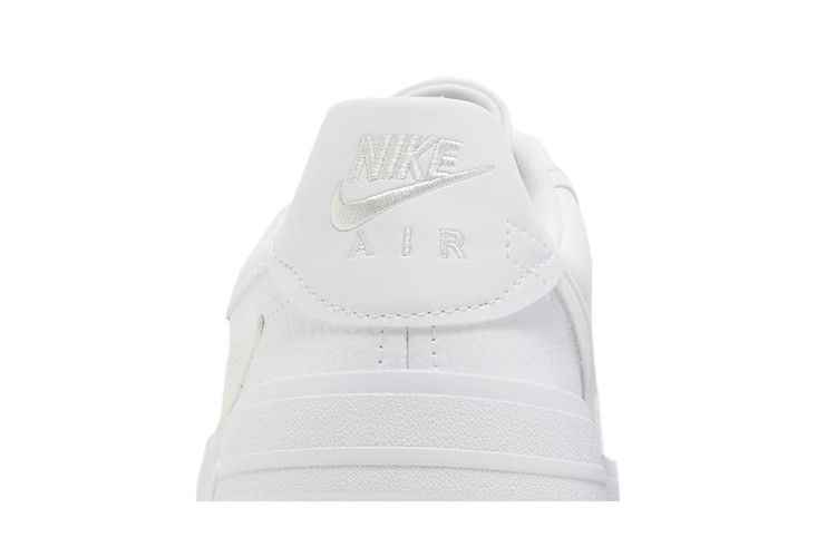 Nike Air Force 1 PLT.AF.ORM Triple White - Nike Sneaker, Detailansicht 8