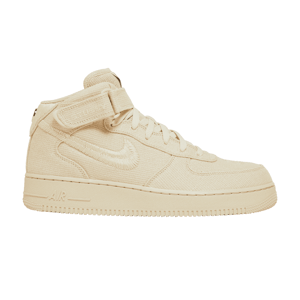 Stussy x Air Force 1 Mid Fossil
