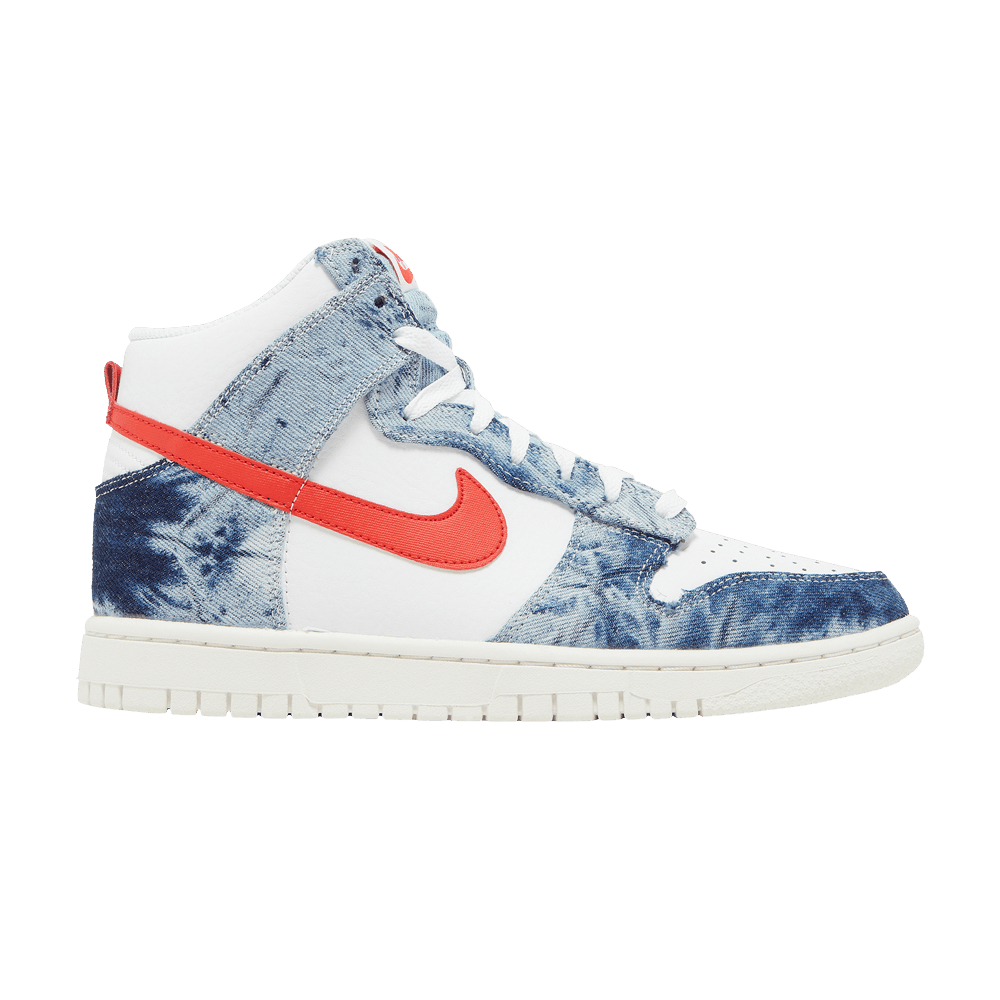 Nike Wmns Dunk High Washed Denim - Nike Sneaker, Detailansicht 2