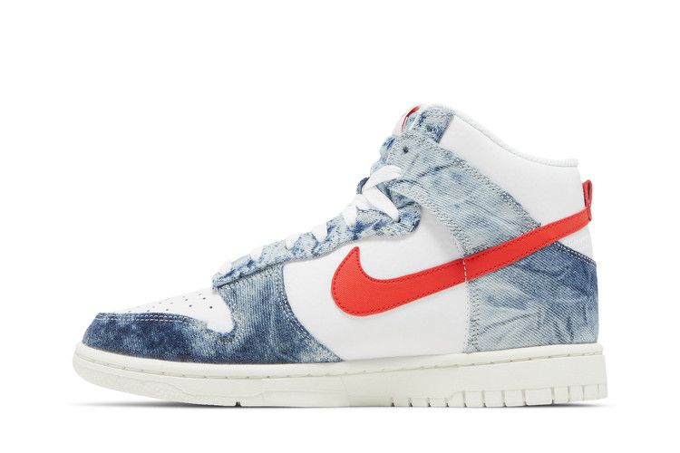 Nike Wmns Dunk High Washed Denim - Nike Sneaker, Detailansicht 5