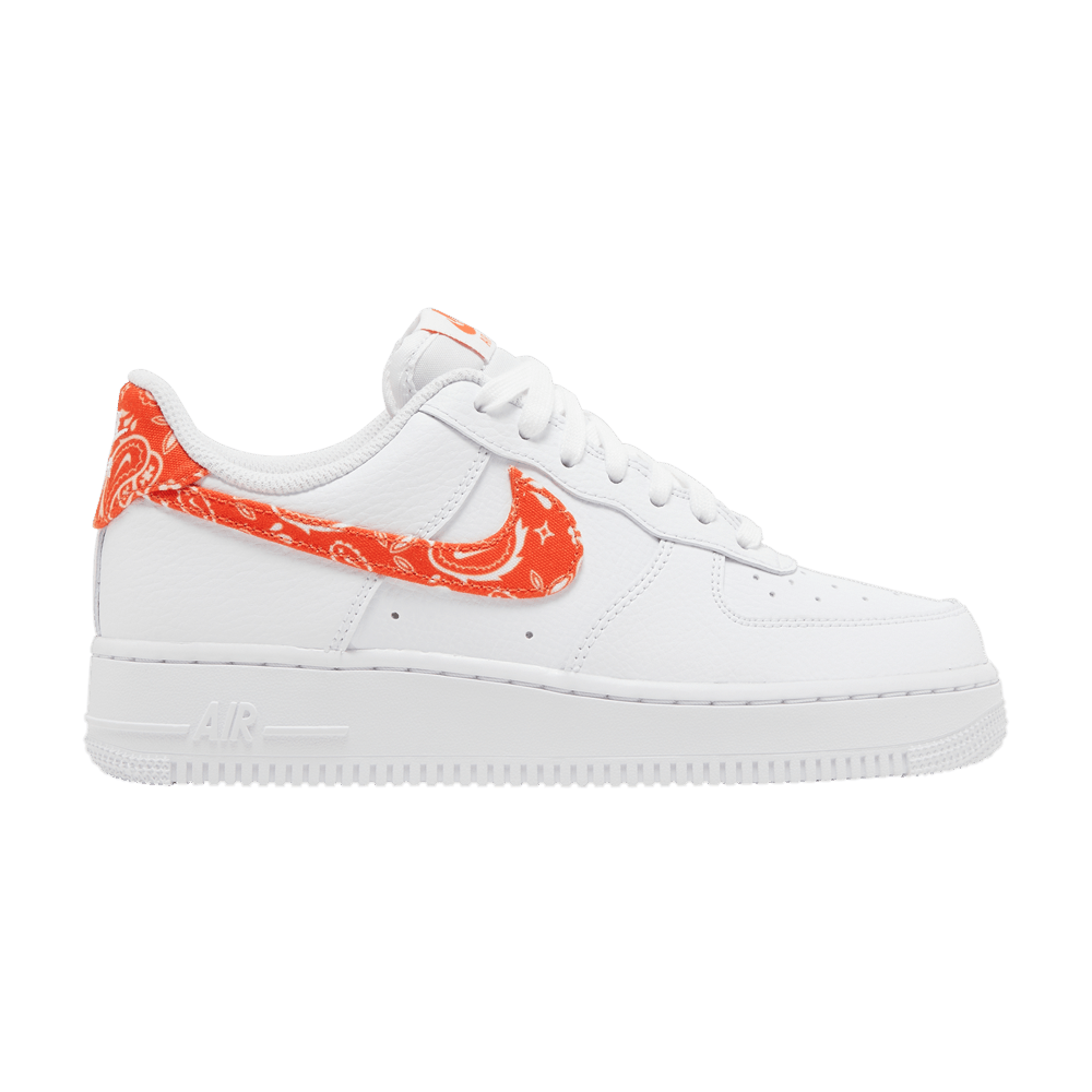 Nike Air Force 1 Low 07 Essential Orange Paisley - Nike Sneaker