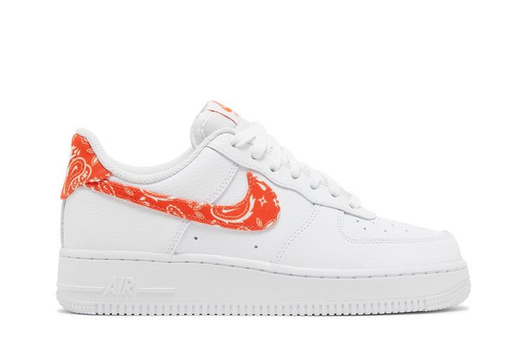 Nike Air Force 1 Low 07 Essential Orange Paisley - Nike Sneaker