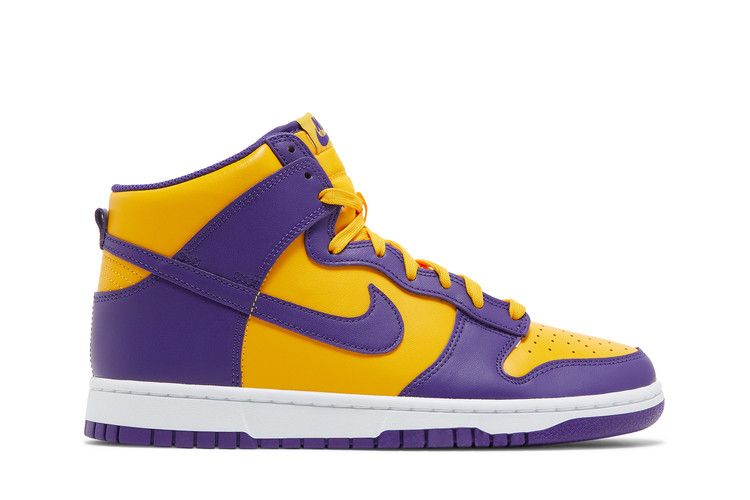 Nike Dunk High Lakers - Nike Sneaker, Detailansicht 3