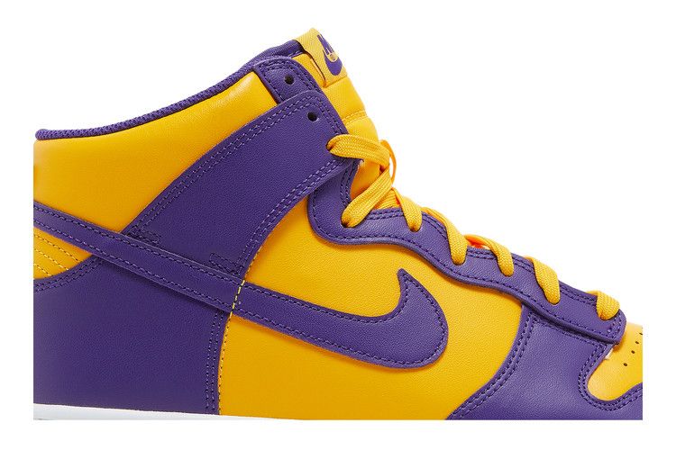 Nike Dunk High Lakers - Nike Sneaker, Detailansicht 4