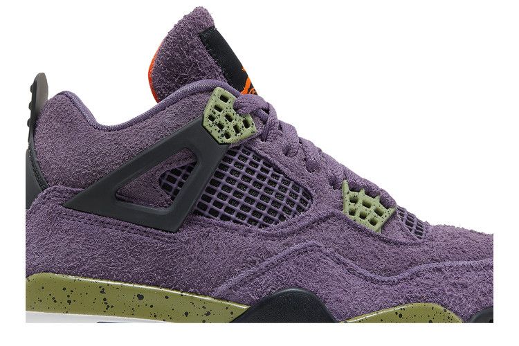 Air Jordan 4 Retro Canyon Purple (W) - Air Jordan Sneaker, Detailansicht 3